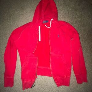 Red Hoodie with Logo